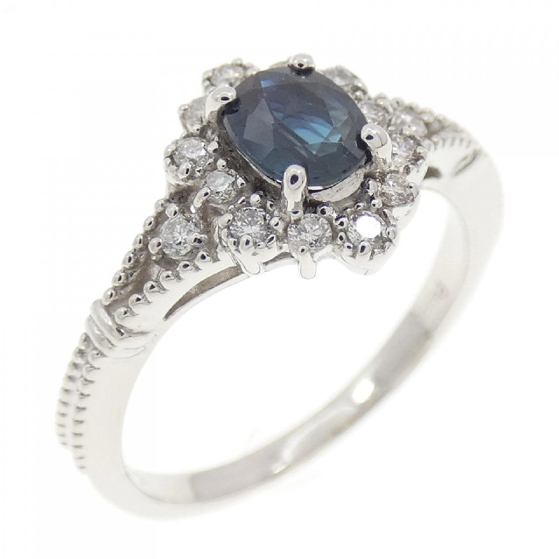 Nhẫn Sapphire PT950 0.51CT - Hàng hiệu Chính hãng 848035
