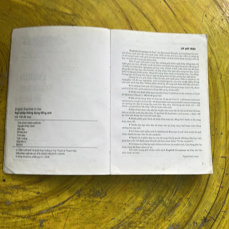 NGỮ PHÁP THÔNG DỤNG 136 ĐỀ MỤC WITH ANSWERS ENGLISH GRAMMAR IN USE- RAYMOND MURPHY 702711