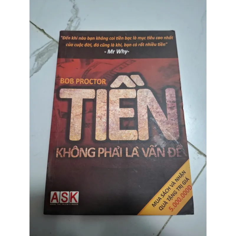 Tiền không phải là vấn đề - Bob Proctor - Sách phát triển bản thân 605546