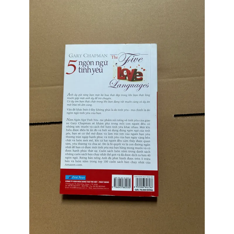 5 ngôn ngữ tình yêu - Gary Chapman 712371