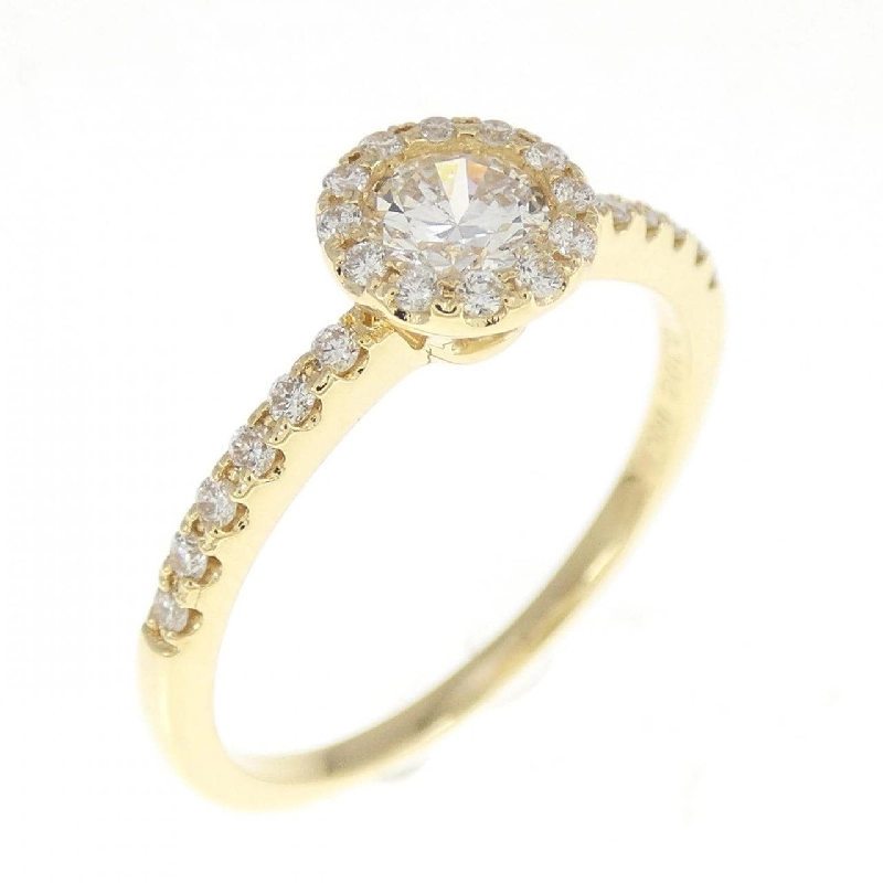 Nhẫn kim cương K18YG 0.302CT - Hàng hiệu Authentic 856122