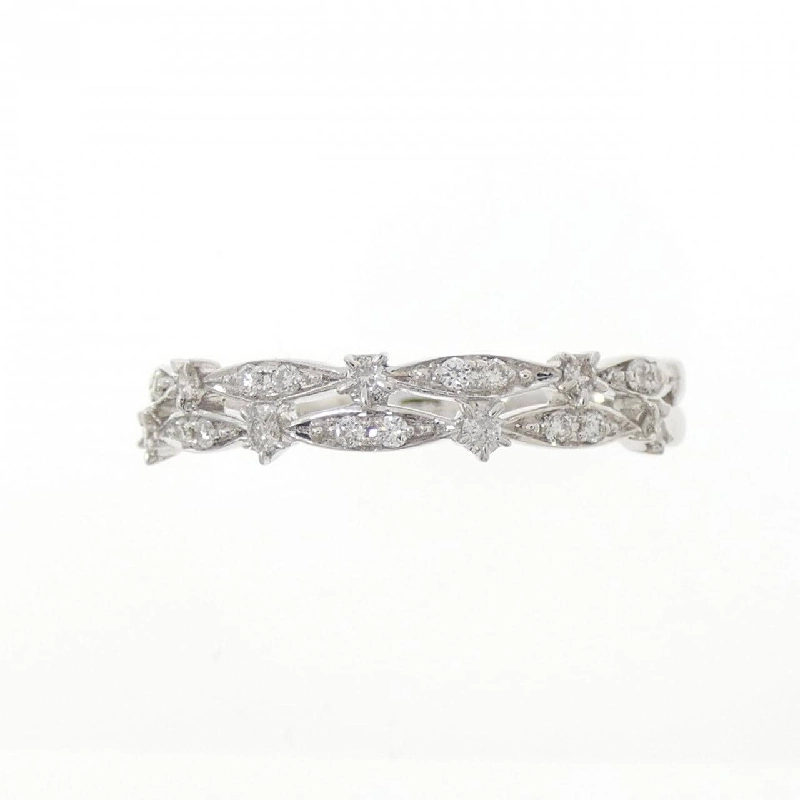 Nhẫn kim cương K18WG 0.10CT 667724