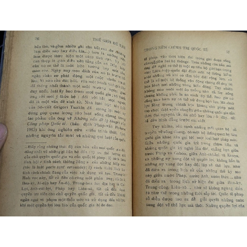 Thế giới đệ tam trong nền chính trị quốc tế - Robert Bose ( bản dịch Mai Vi Phúc ) 449396