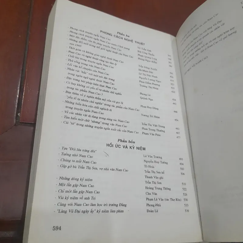 NAM CAO - về Tác gia và Tác phẩm 739067