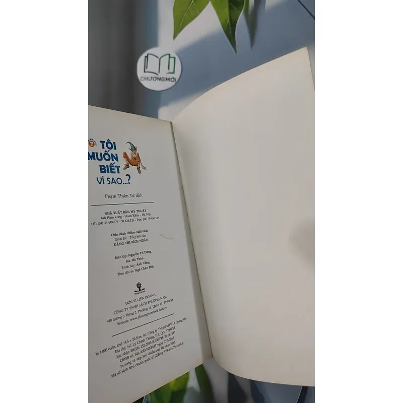 [MIỄN PHÍ BỌC SÁCH] Why - Tôi muốn biết vì sao...? - Phạm Thiên Tứ dịch 798377