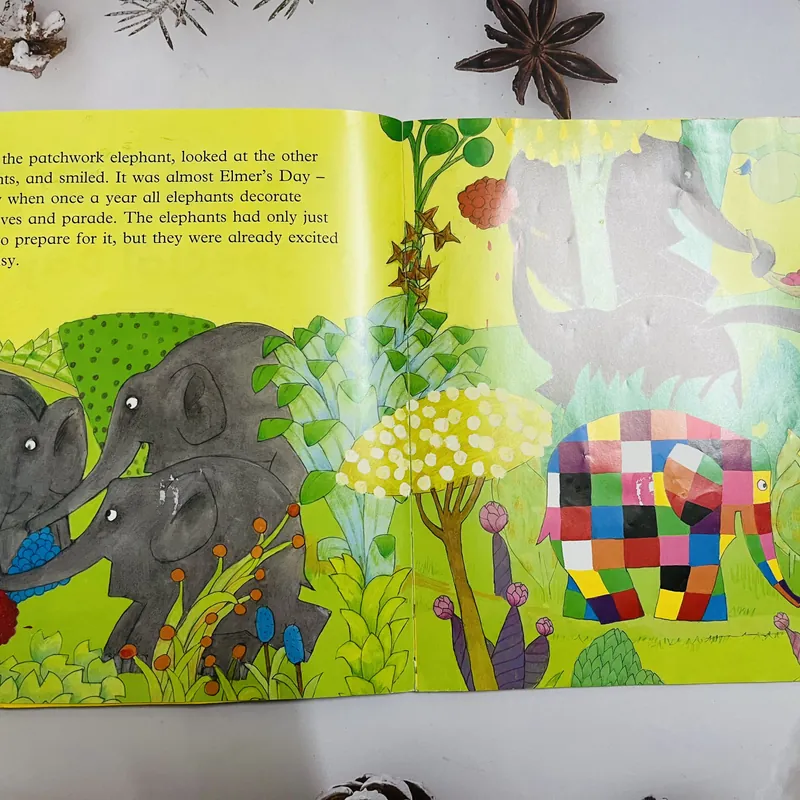 Set truyện ELMER – Chú voi sắc màu nổi tiếng  606293