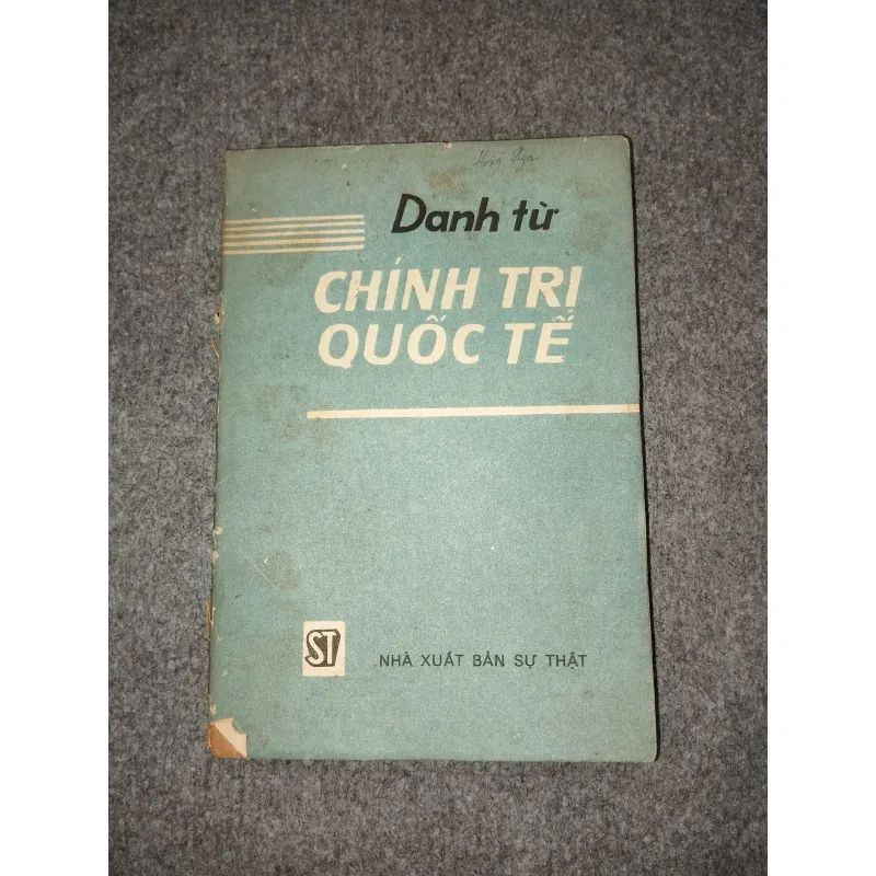 DANH TỪ CHÍNH TRỊ QUỐC TẾ 698956