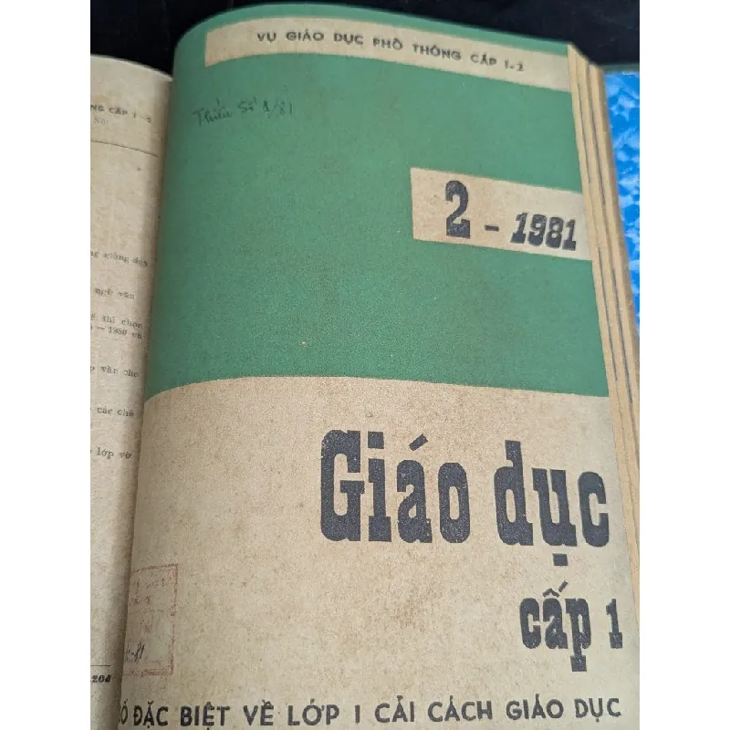 Tập san giáo dục cấp 1 + cấp 2 - các năm 1979,1980,1981 ( tổng cộng 25 số ) 590920