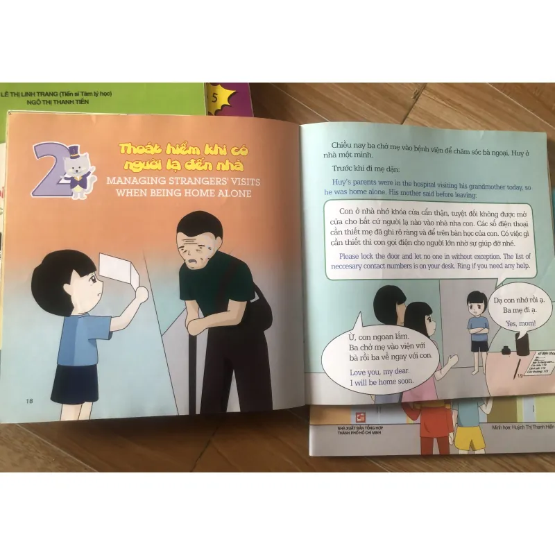 Full bộ 7c Kỹ năng thoát hiểm cho bé 1004091