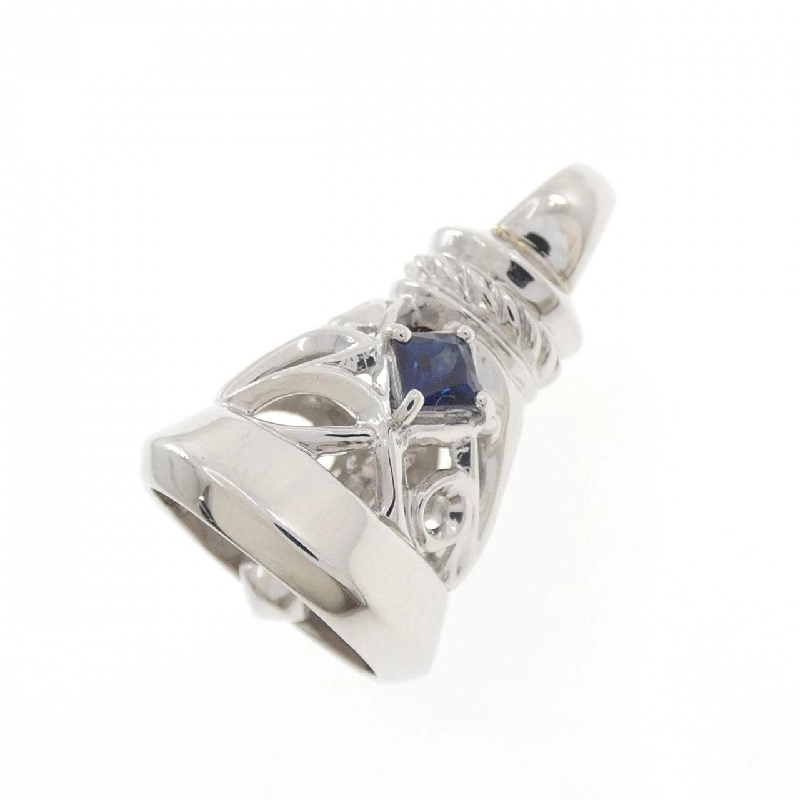K10WG Sapphire Pendant 0.35CT - Hàng hiệu Authentic 863924