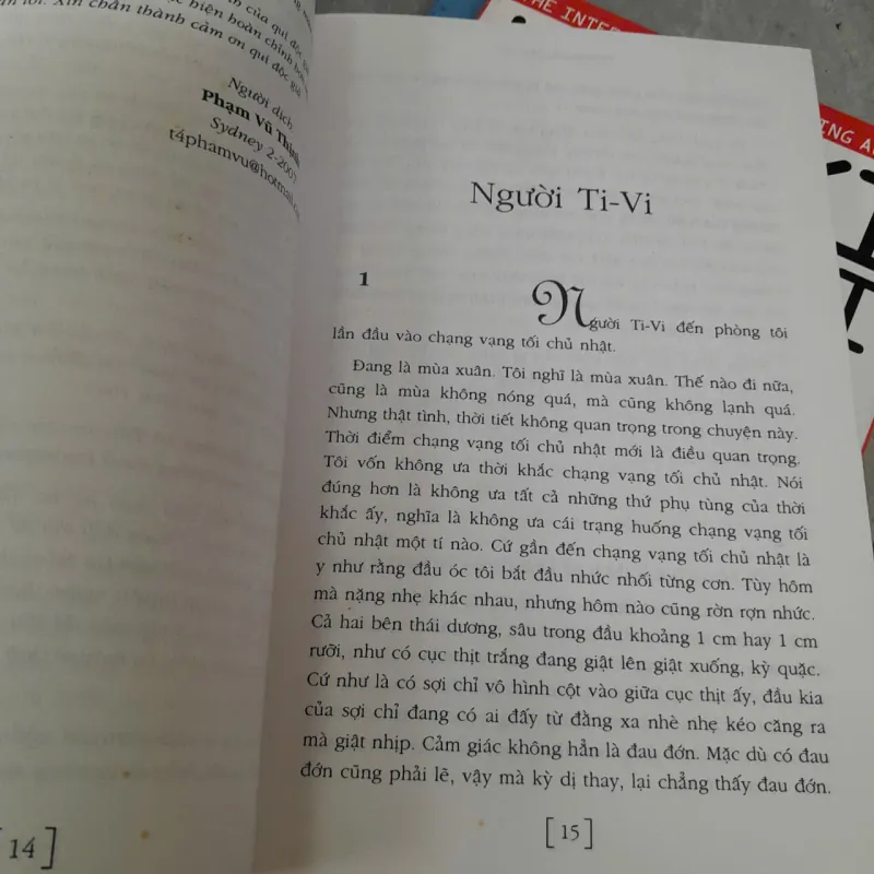 NGƯỜI TI-VI - MURAKAMI HARUKI ( PHẠM VŨ THỊNH DỊCH) 1035887