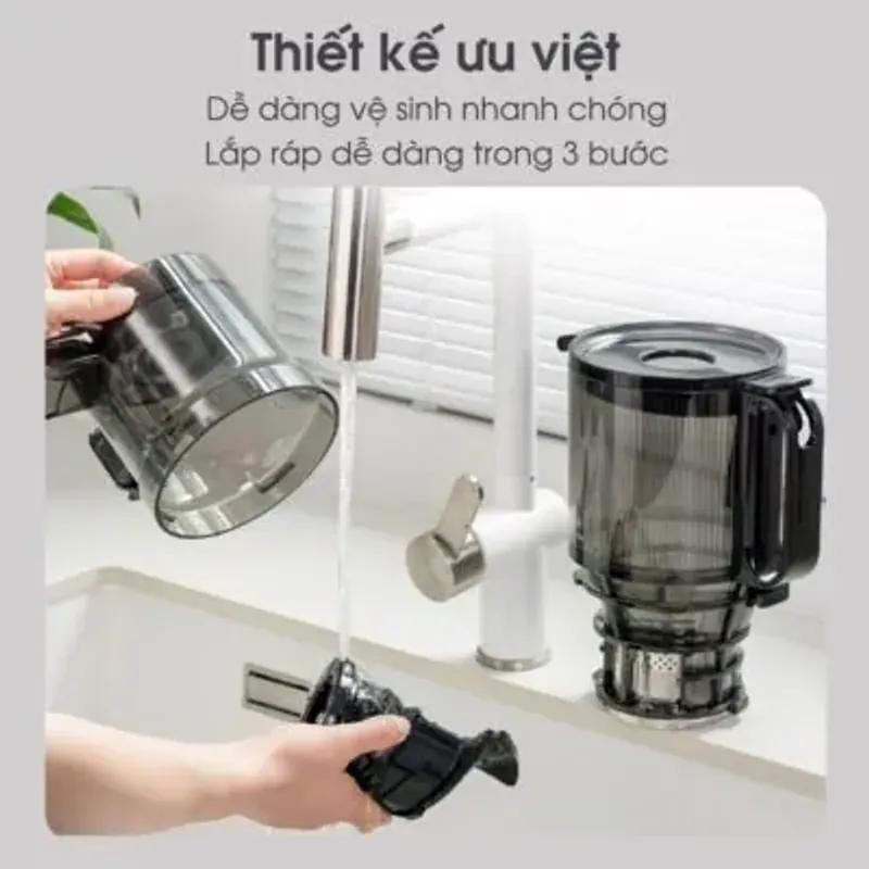 🥤 Ép kiệt bã – uống nhiều nước ép hơn với Kalite KSJ868! 717022
