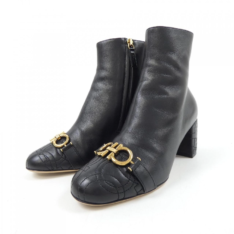 【Mã giảm giá】Giày bốt SALVATORE FERRAGAMO 663015