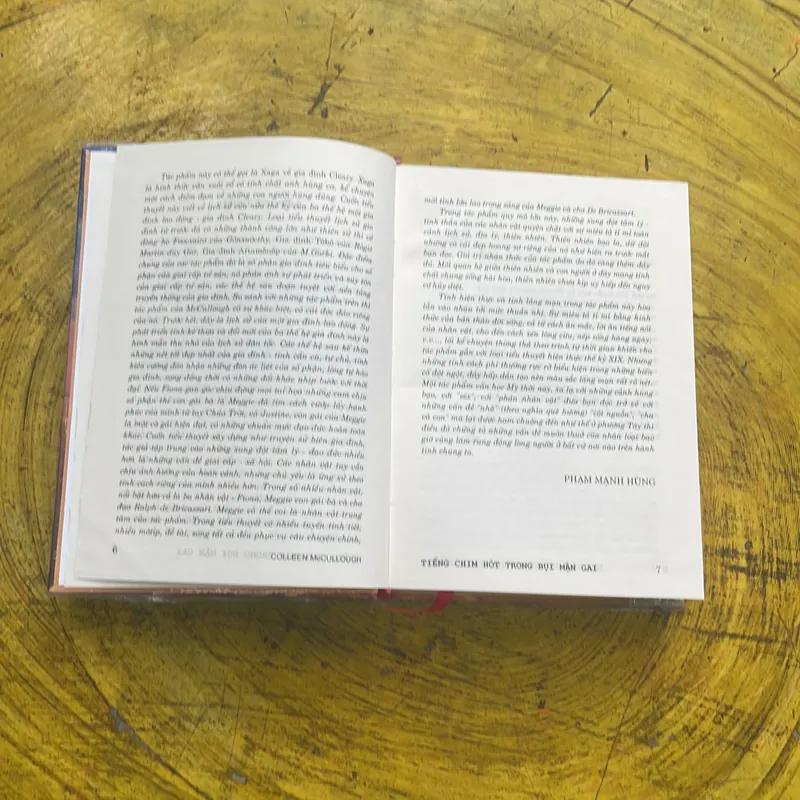 TIẾNG CHIM HÓT TRONG BỤI MẬN GAI (3)- COLLEEN MCCULLOUGH 704240