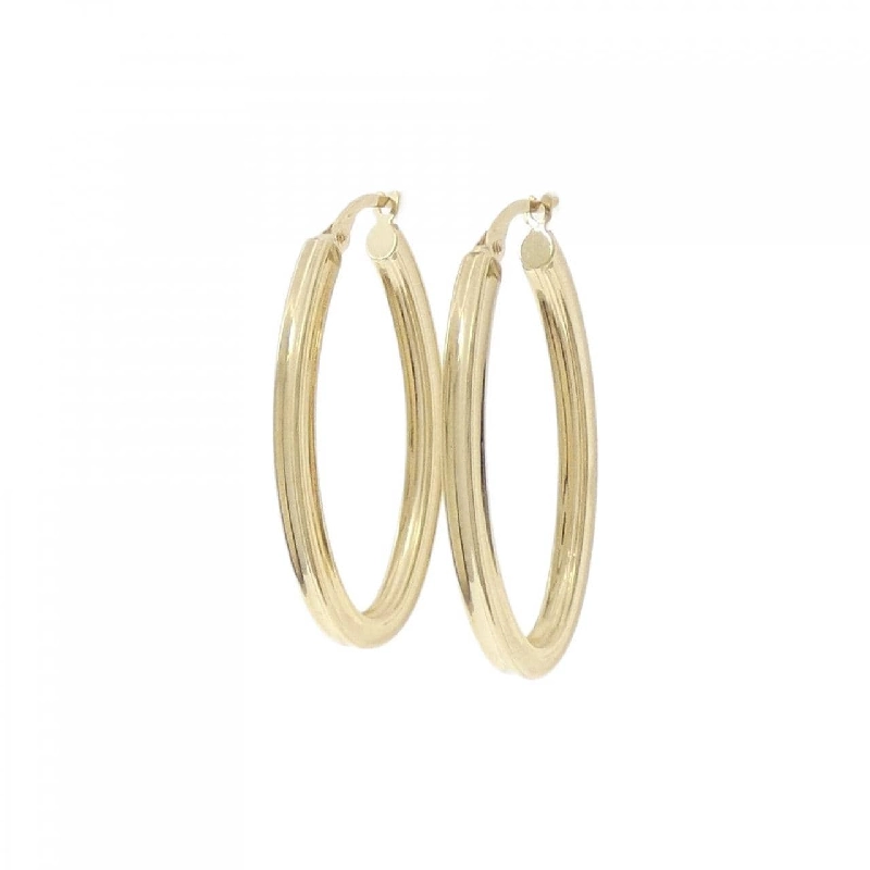 Bông tai hoop 750YG - Hàng hiệu Authentic 871108