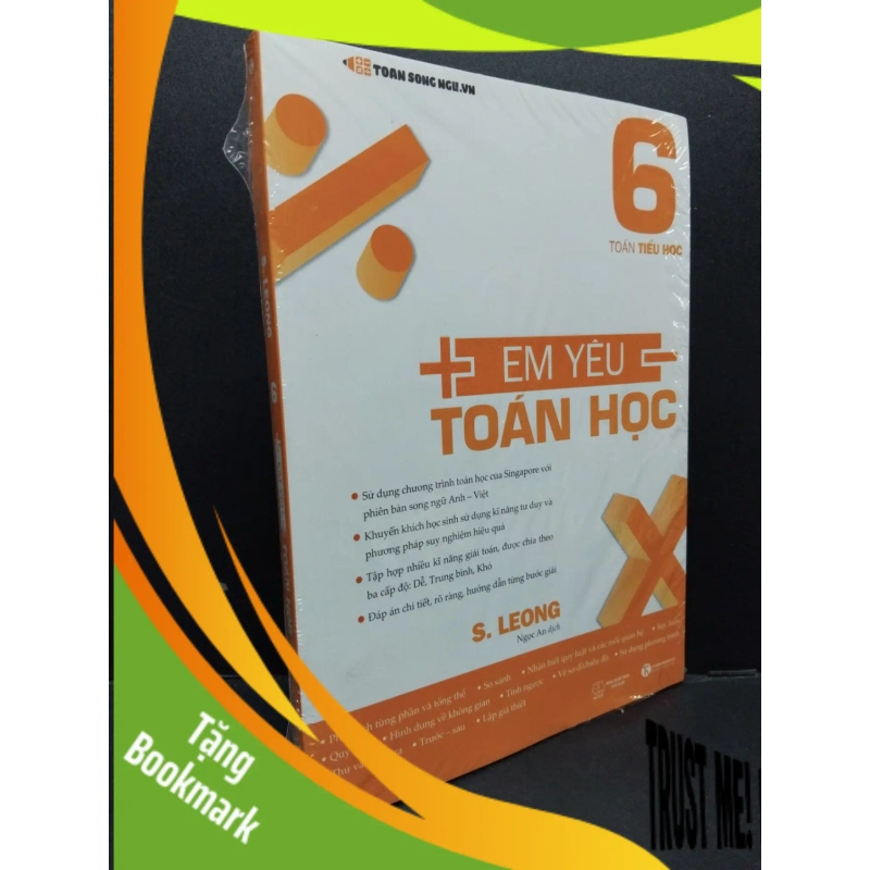 (TẶNG BOOKMARK) 6 Em yêu toán học S. Leong mới 100% RBK.ASB1309 938448