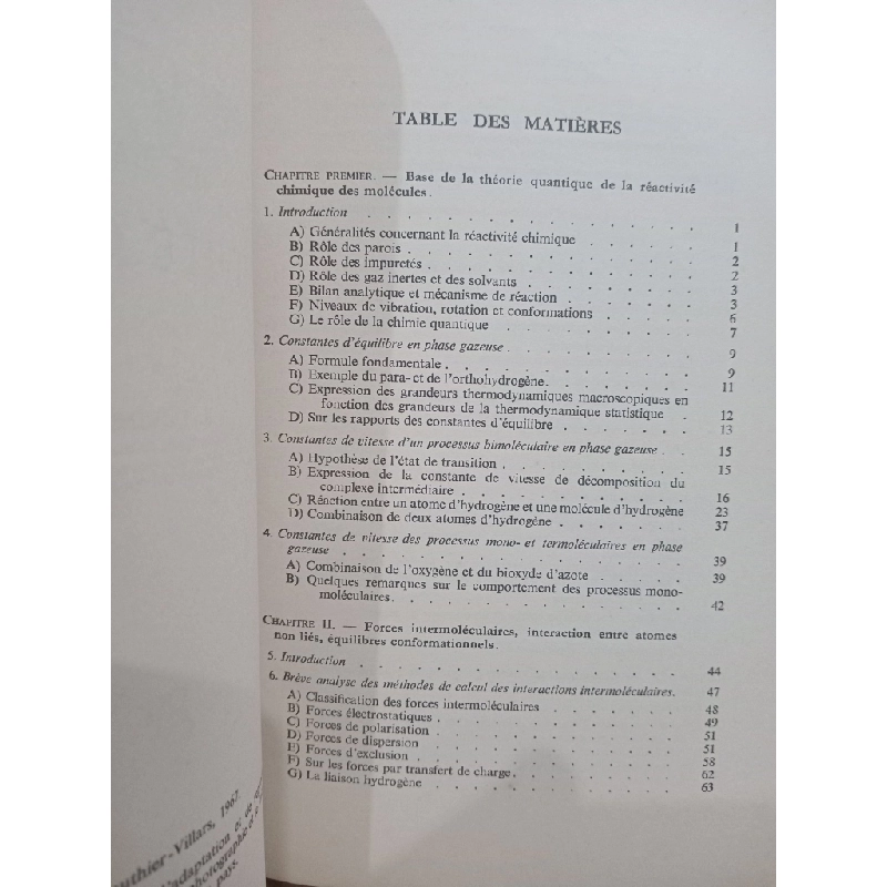 Théorie quantique de la réactivité chimique - R. Daudel 531596