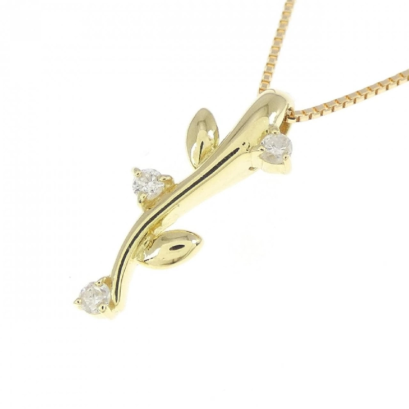 K18YG Dây chuyền kim cương 0.05CT - Hàng hiệu Chính hãng 863349