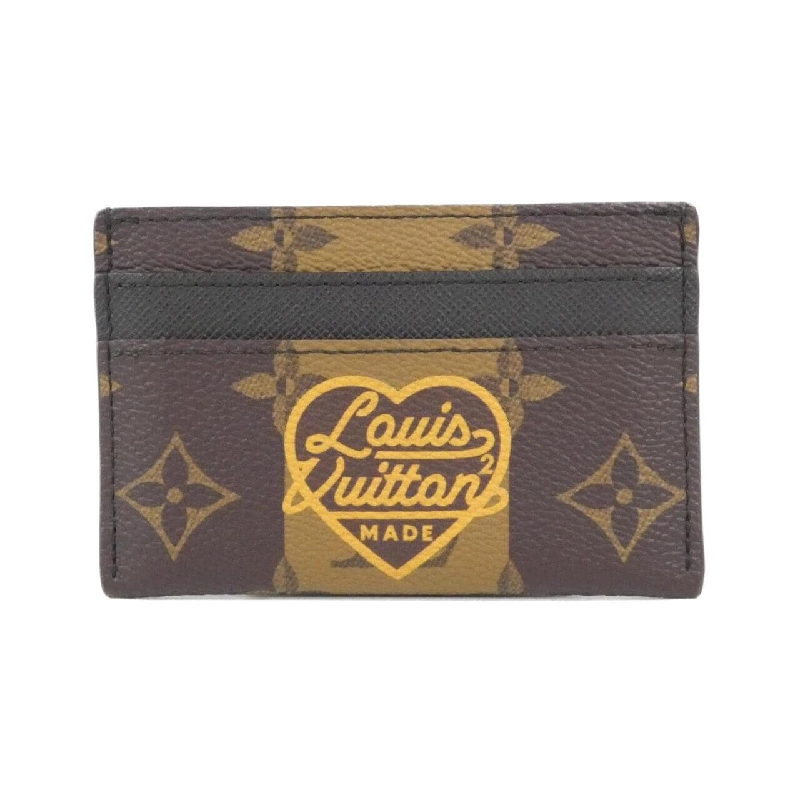 Louis Vuitton Monogram Stripe (LV Squared) Porte Cartes Double M81006 - Ví thẻ hàng hiệu Authentic 769106