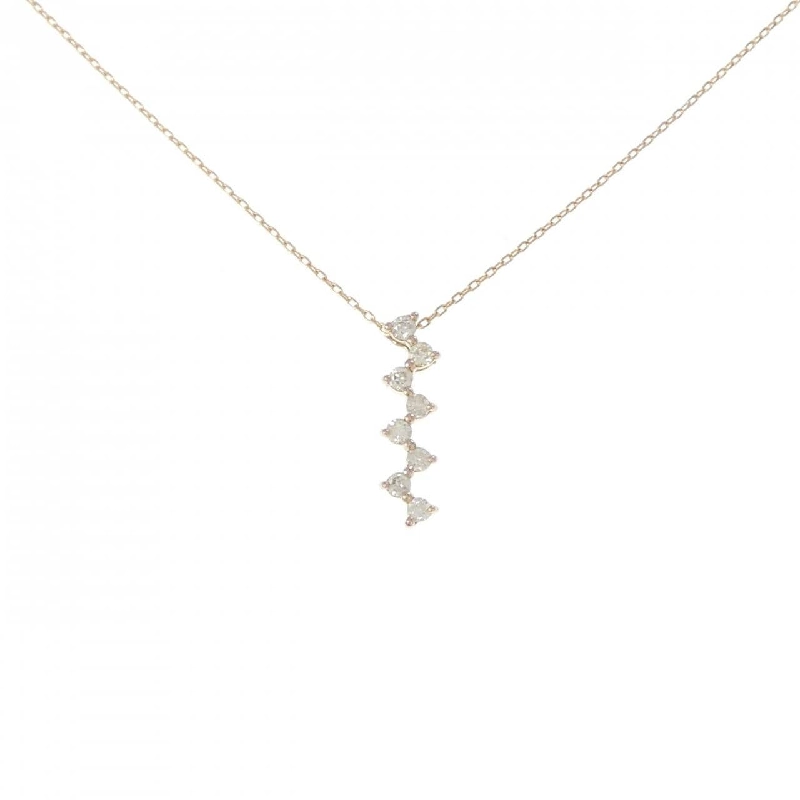 K18PG Dây chuyền kim cương 0.15CT - Hàng hiệu Chính hãng 859568