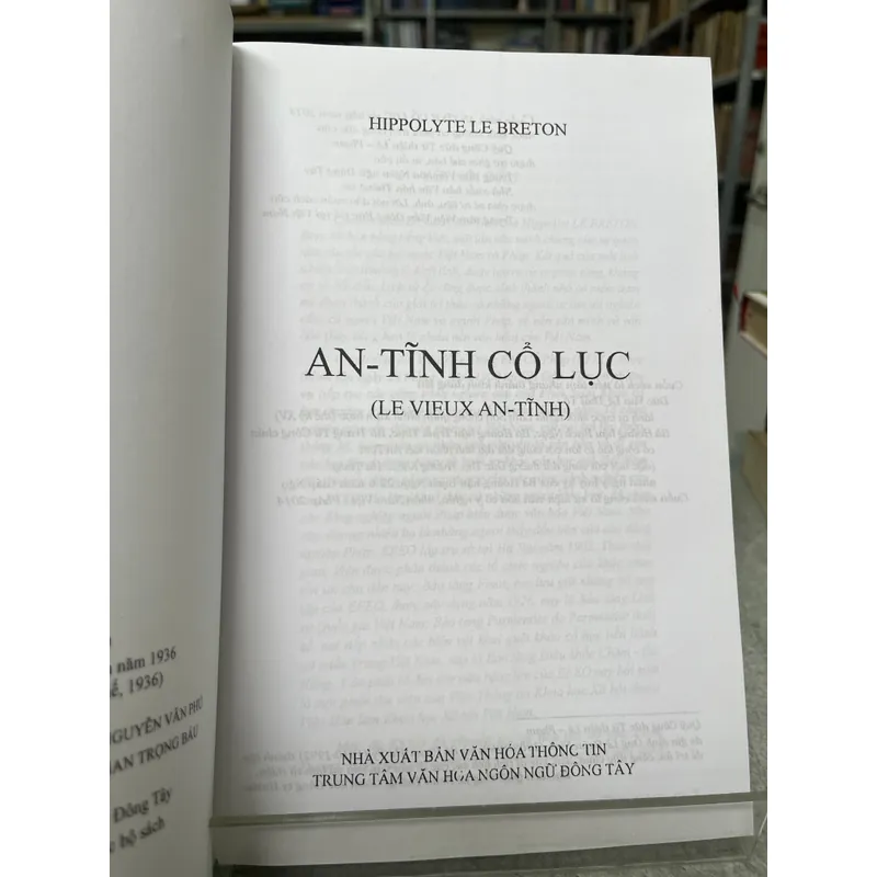 AN TĨNH CỔ LỤC - HIPPOLYTE LE BRETON 727832