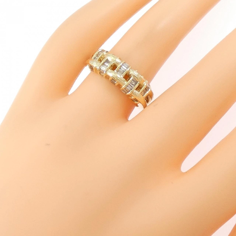 Nhẫn kim cương K18YG 0.35CT - Hàng hiệu Authentic 851299