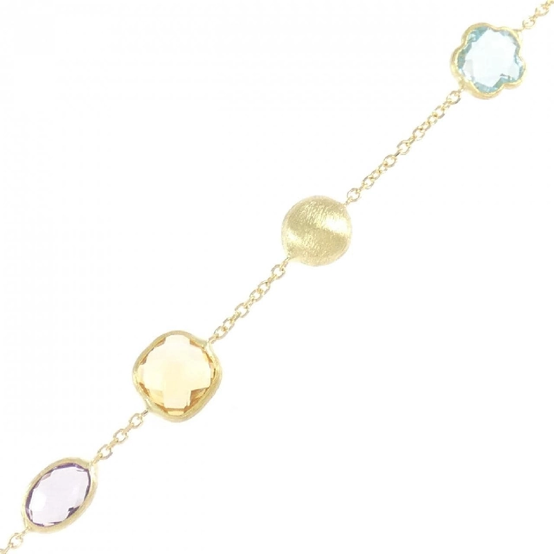 Vòng tay đá màu 750YG - Hàng hiệu Authentic 878926