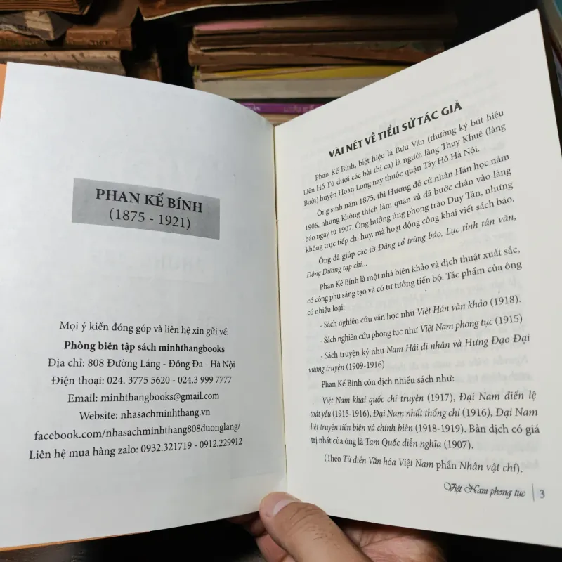 Việt Nam Phong Tục - Phan Kế Bính 1021139