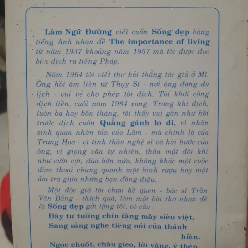 Lâm Ngữ Đường - SỐNG ĐẸP 571862