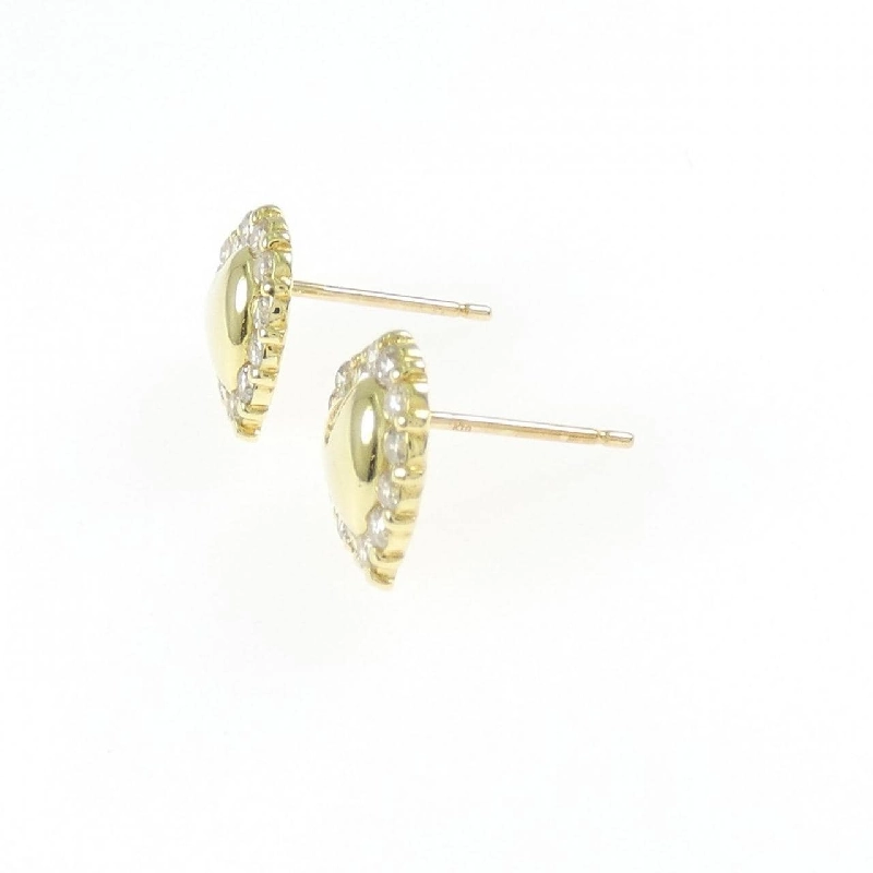 K18YG Bông tai kim cương hình trái tim 0.50CT - Hàng hiệu chính hãng 863791