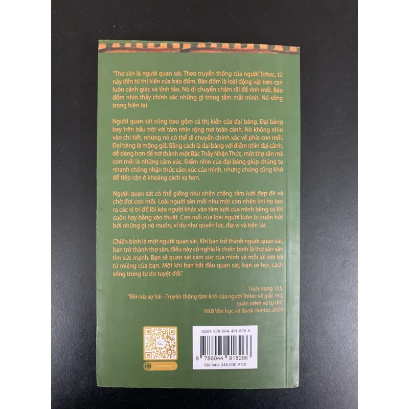 (Sách cũ) Bên kia sợ hãi - Don Miguel Ruiz - Hà Thủy Nguyên dịch  961801