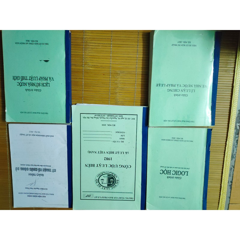Giáo trình luật cũ cần pass 193410