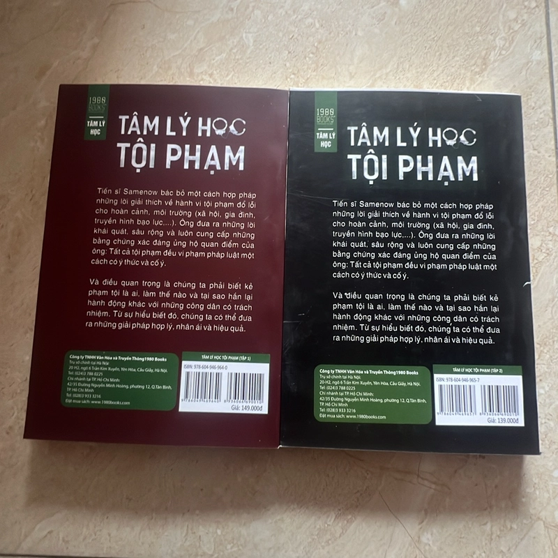 Combo giáo trình tâm lý học tội phạm 12 276728