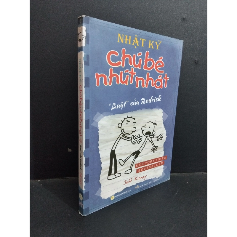 Nhật ký chú bé nhút nhát 2 "Luật của Rodrick" mới 90% bẩn bìa 2018 HCM2811 Jeff Kinney VĂN HỌC 355309