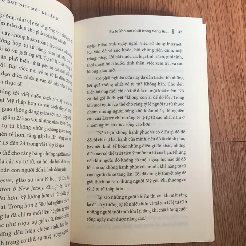 TƯ DUY NHƯ MỘT KẺ LẬP DỊ 688416