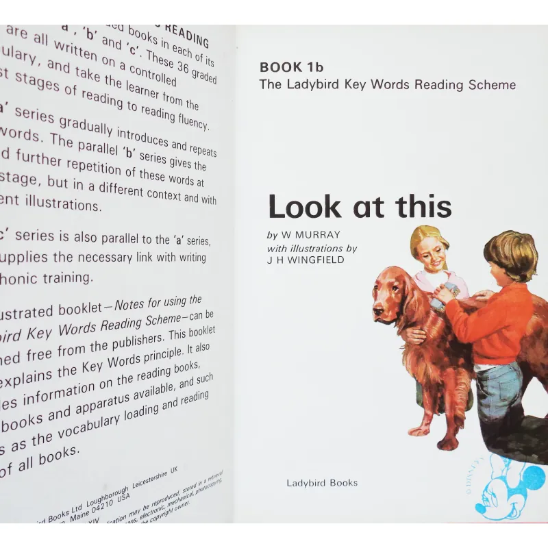 Look at this 1b (Key Words Reading Scheme) 13767