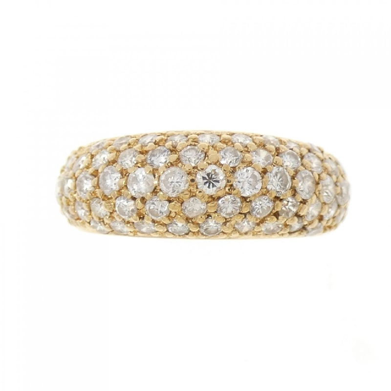 Nhẫn kim cương K18YG Pavé 1.30CT 669722