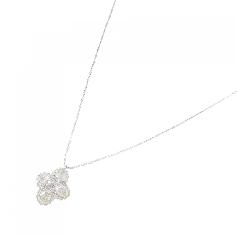 K18WG/PT850 Dây chuyền kim cương 1.234CT - Hàng hiệu Chính hãng 862258