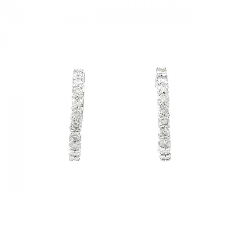 PT900 Bông tai kim cương hình vòng 0.40CT - Hàng hiệu Chính hãng 869790