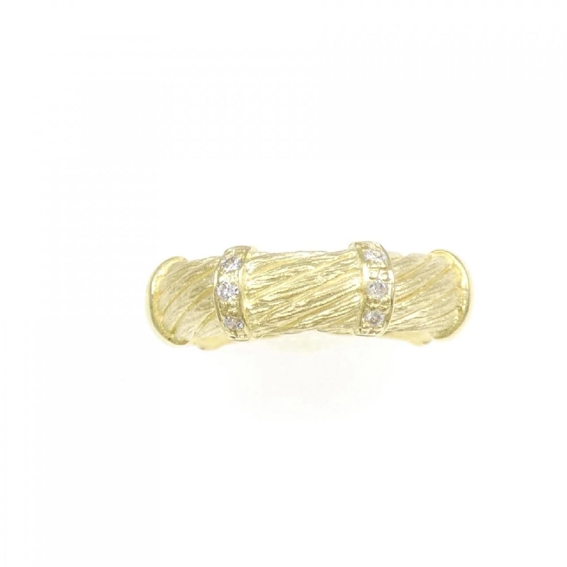 Nhẫn kim cương K18YG 0.06CT 670474