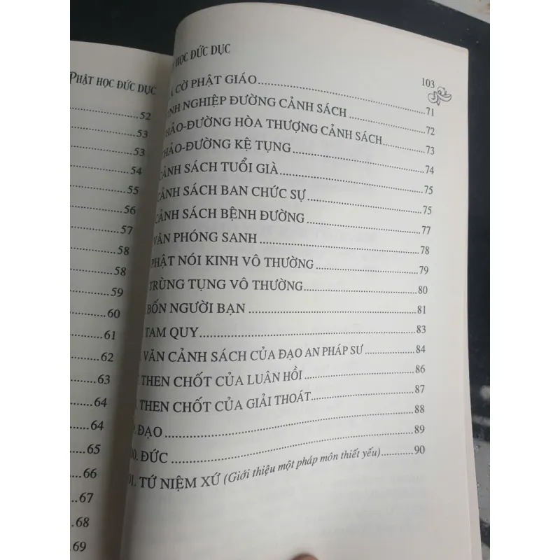 Sách Phật Học Đức Dục - Tỳ-kheo-ni Hải Triều Âm mới 90% 674348