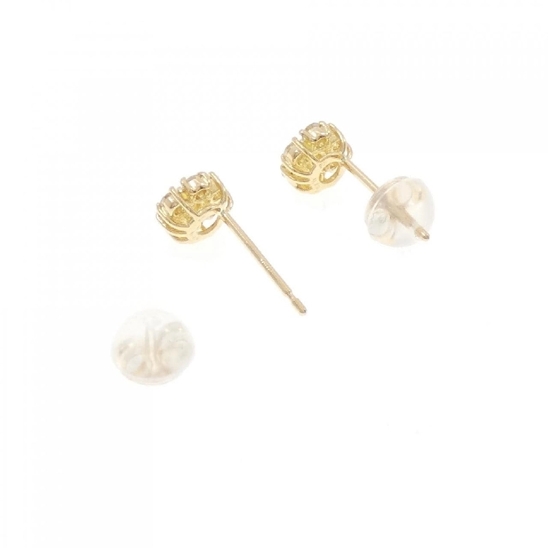 K18YG Bông tai kim cương 0.30CT - Hàng hiệu Chính hãng 865516