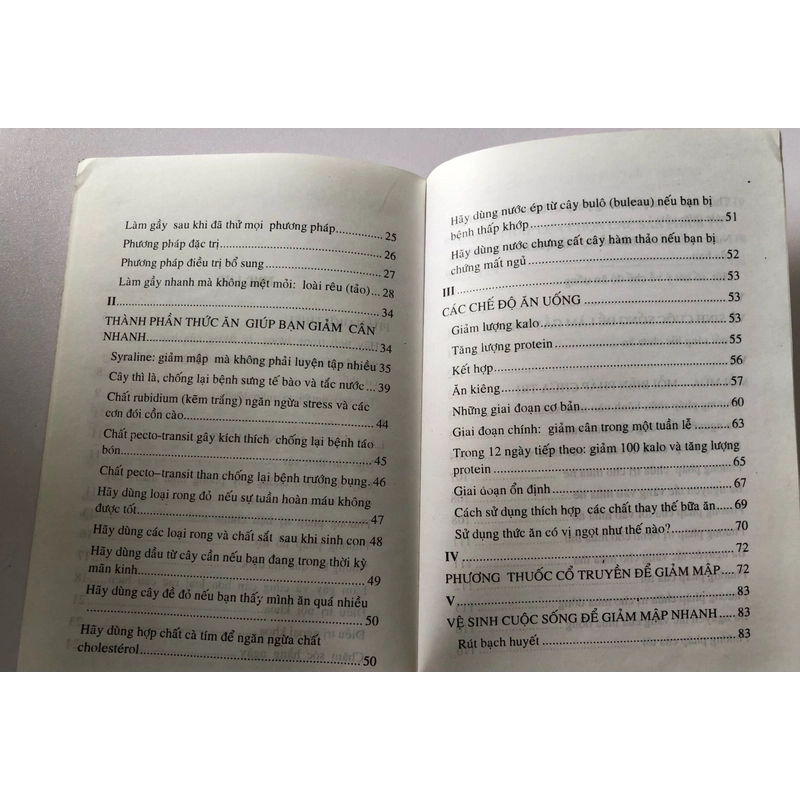 PHƯƠNG PHÁP GIẢM BÉO PHÌ GIẢM CÂN ỐM NHANH (sách dịch) - 120 TRANG, NXB: 2005 297822