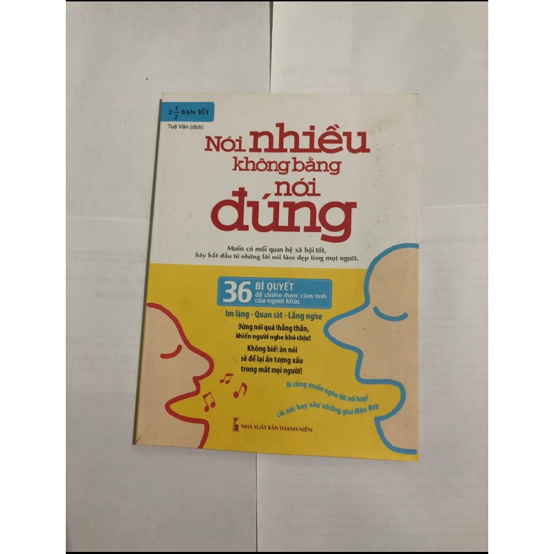 Sách NÓI NHIỀU KHÔNG BẰNG NÓI ĐÚNG  59465