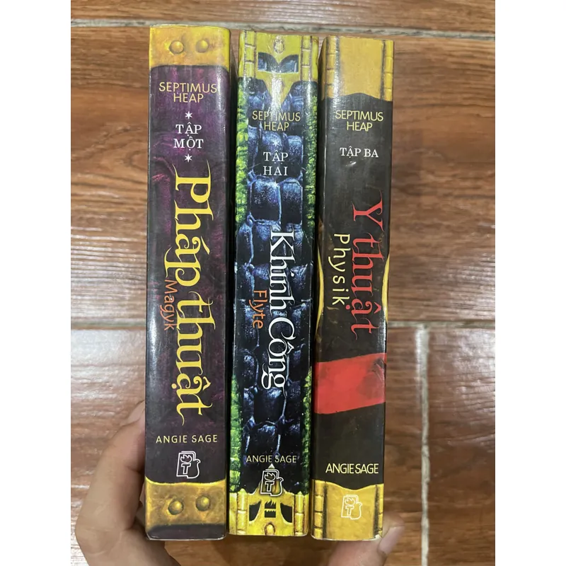 Pháp Thuật - Kinh Công - Y Thuật  Septimus Heap - Angie Sage - 3 tập (4) 596449