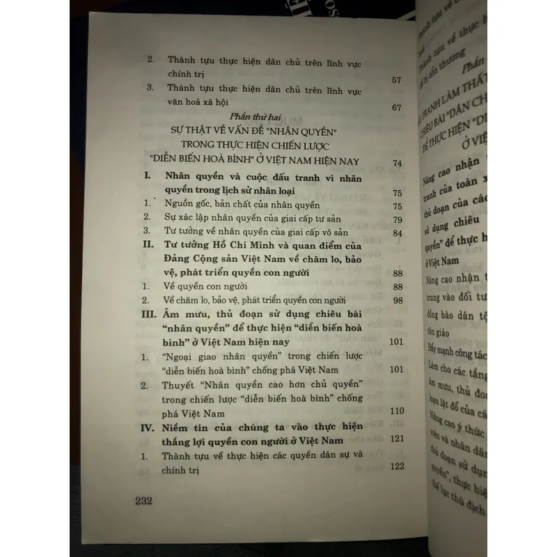 Sự thật vấn đề dan chủ và nhân quyền trong chiến lược “diễn biến hoà bình” ở Việt Nam 722968