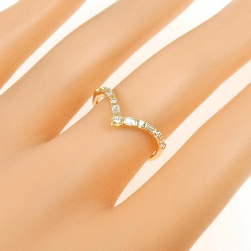 Nhẫn kim cương K18YG 0.30CT - Hàng hiệu Authentic 853663