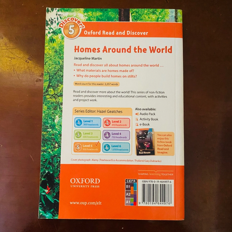 Oxford read and discover 5 - Homes around the world 384778