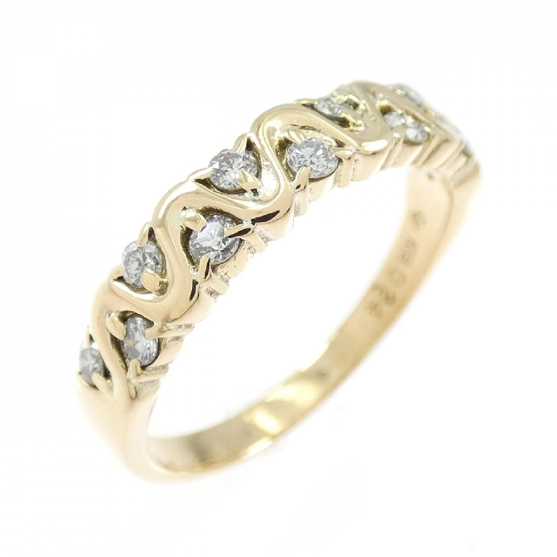 Nhẫn kim cương K18YG 0.24CT 668761