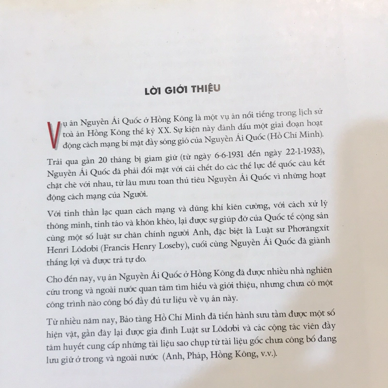 VỤ ÁN NGUYỄN ÁI QUỐC Ở HỒNG KÔNG (1931-1933) 505592